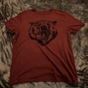 Maroon Bear T-Shirt